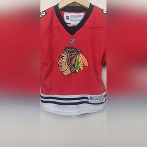 Kids Chicago Blackhawks NHL Reebok Hockey Jersey Toddler 2-4T